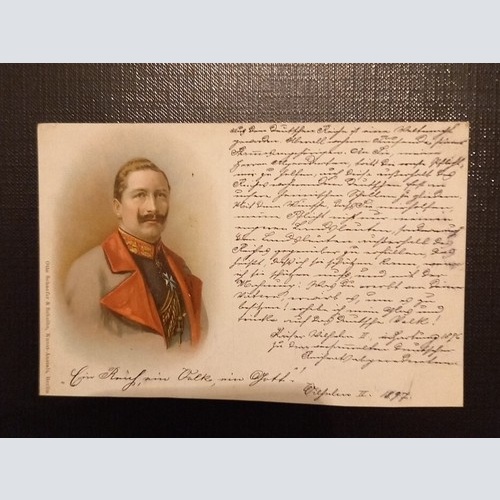 Litho Kaiser Wilhelm II 0131 Ga E