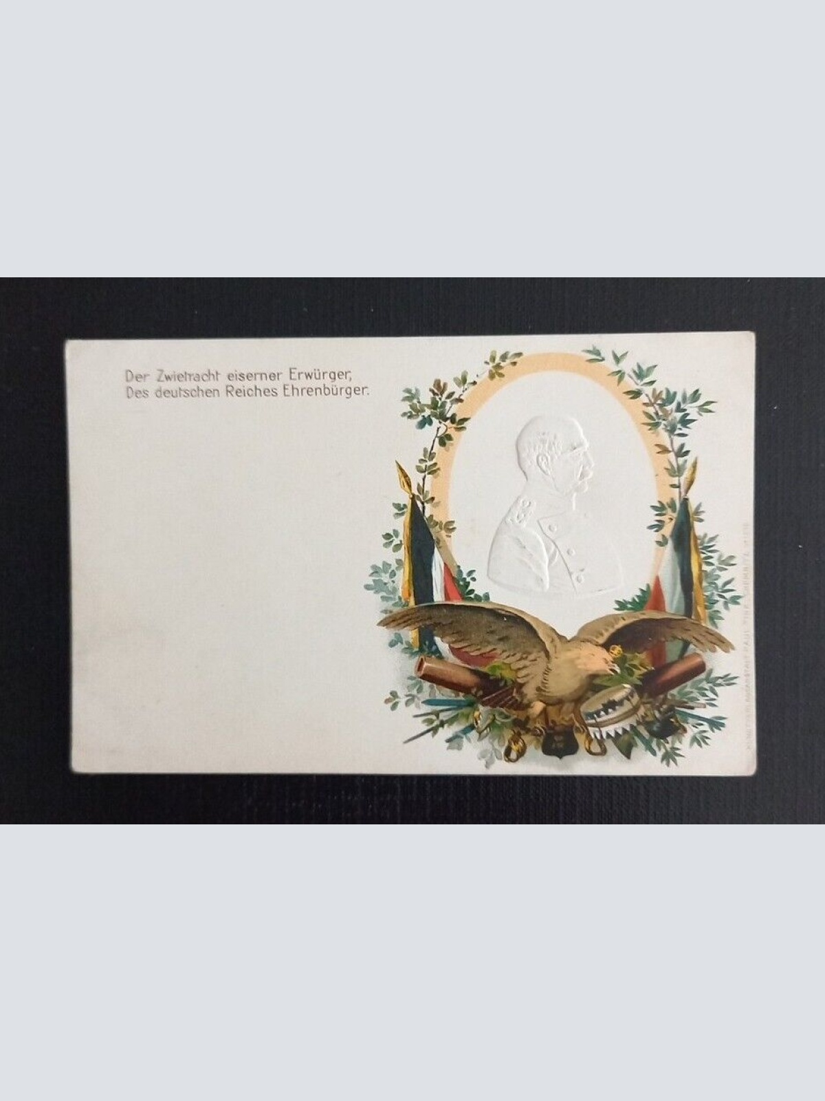 Prägekarte Deutschen Reiches Ehrenbürger 115 Ga E