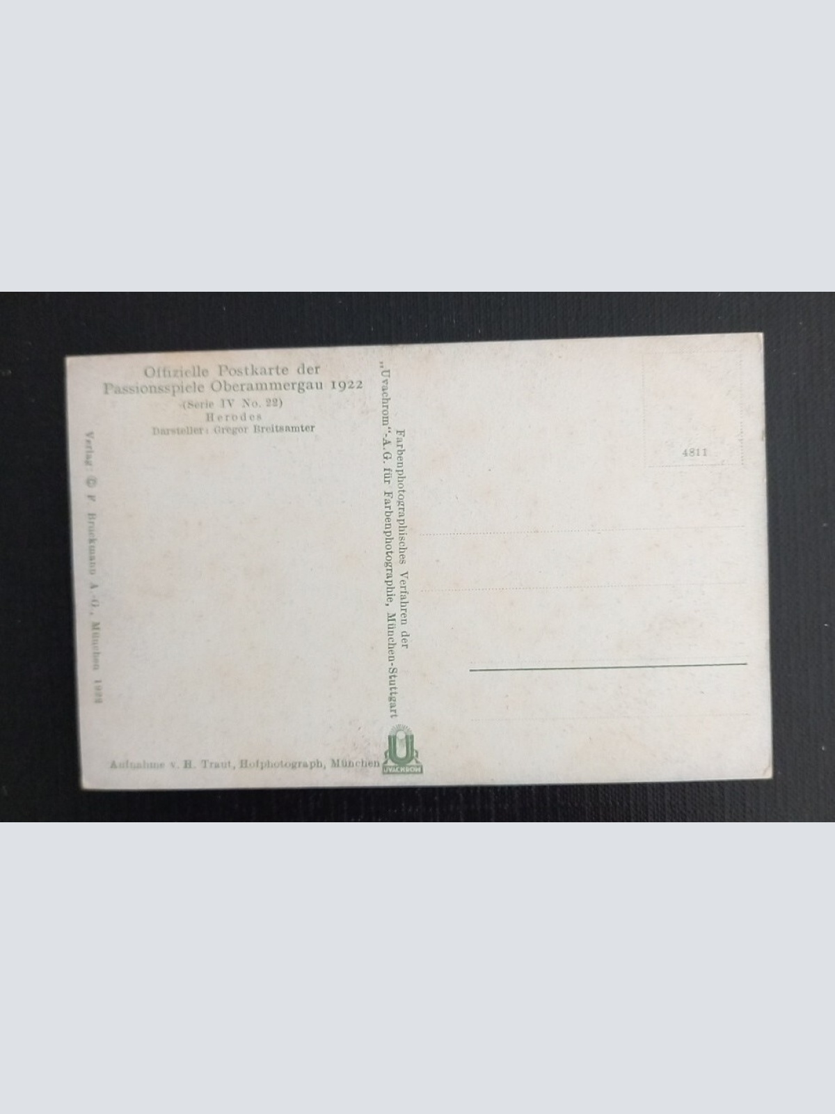Herodes Passionsspiele Oberammergau 400778 Ga E