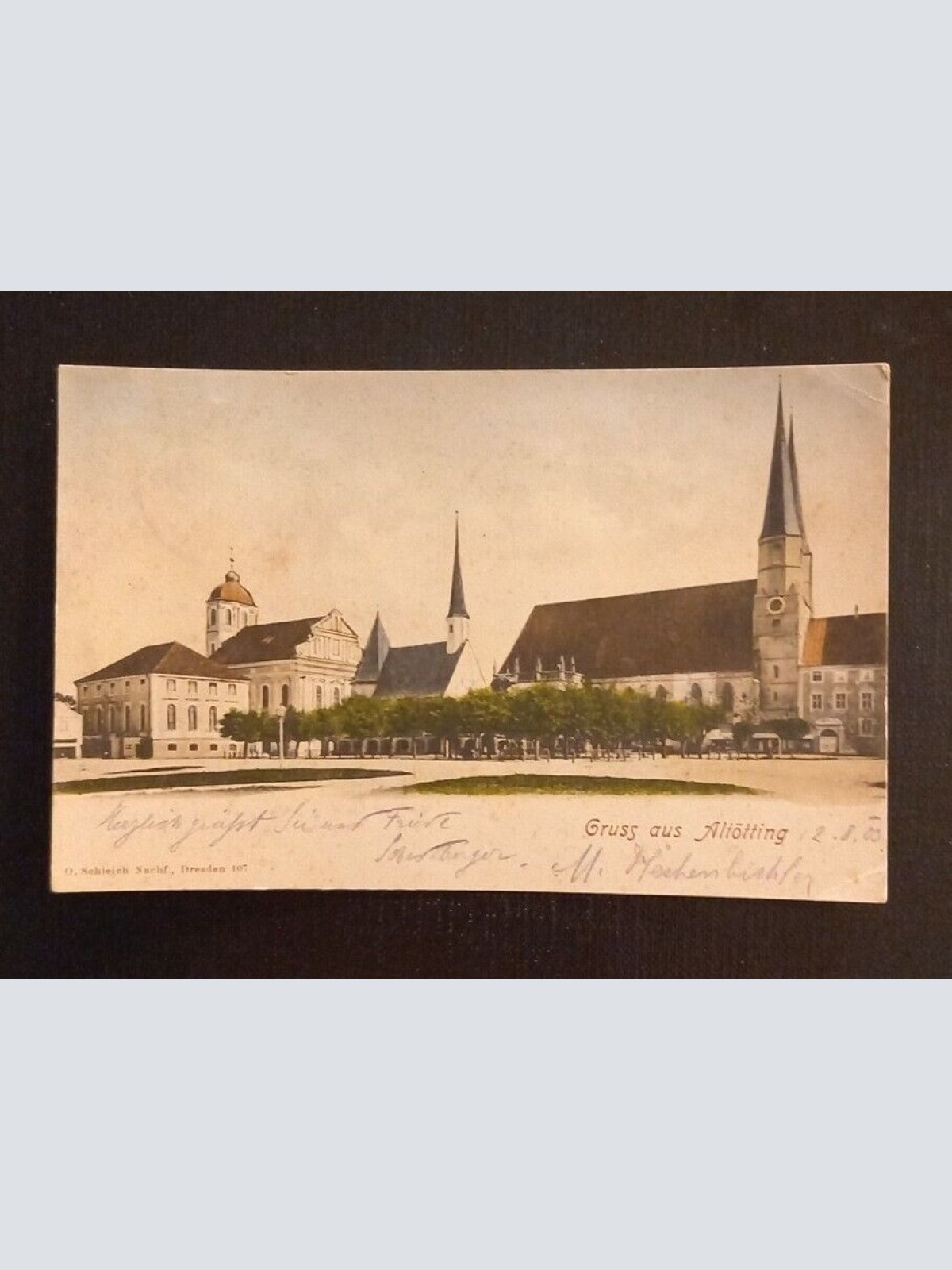 Ansichtskarte Altötting Dom 0142 Ga E