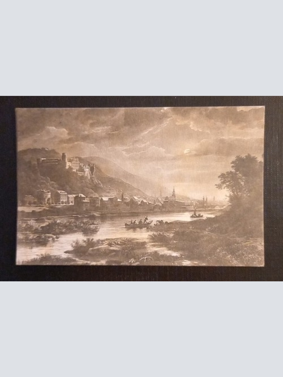 Heidelberg Von Der Ziegelhäuser Landstrasse bei Mondschein 650460 Ga E