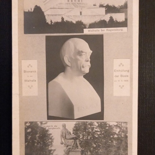Ansichtskarte Militaria IWK Bismarck Enthüllung Der Büste 650089 Ga E