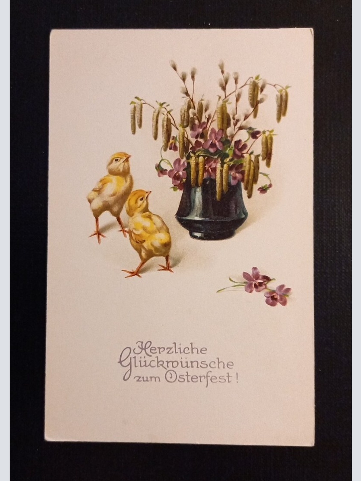 Herzliche Glückwünsche Zum Osterfest Kücken 431 Ga E