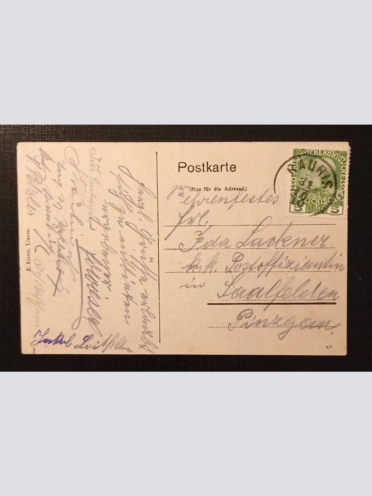 Gruss Aus Bucheben Gasthaus Rauris Saalfelden Alm Kirche Gr 410465 E