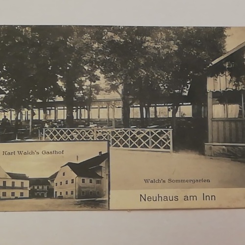 Oberösterreich Neuhaus Inn Hausruck Walchs Sommergarten Gasthof 600679A tl