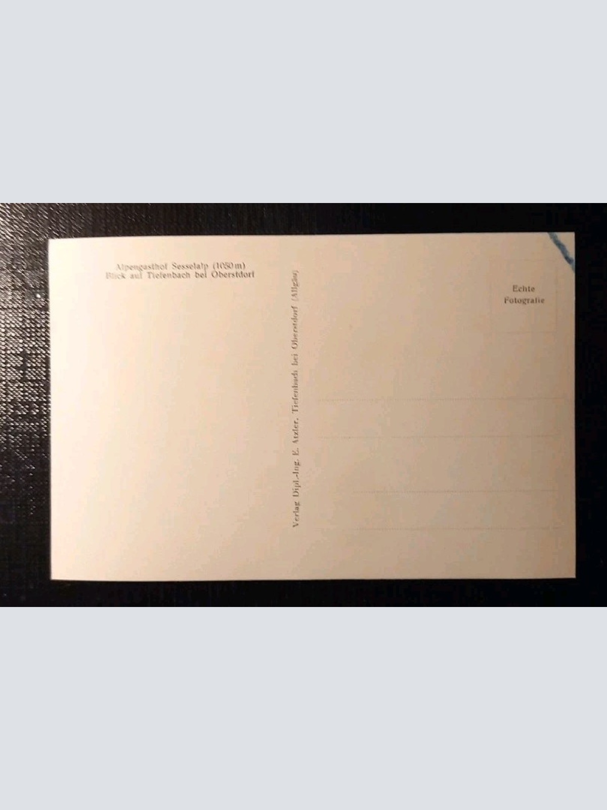 Alpengasthof Sesselalp 180282 H Gr