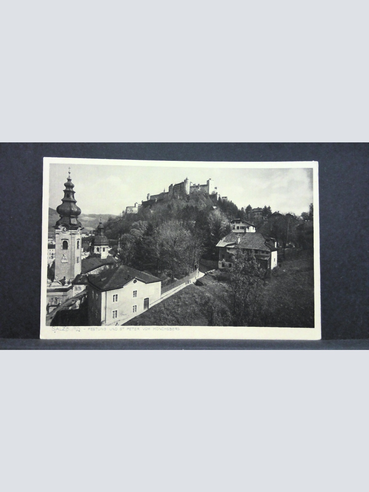 Salzburg Festung und St Peter vom Mönchsberg JW 2459