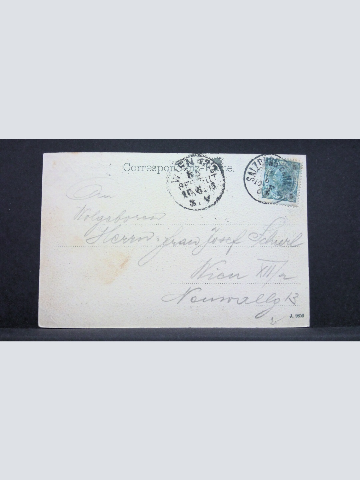 Salzburg Stadtansicht Festung Hohensalzburg Salzach Berge JW 165620