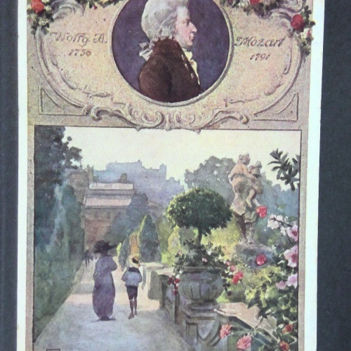 Wolfgang Mozart Porträt Zeichnung JW 165638