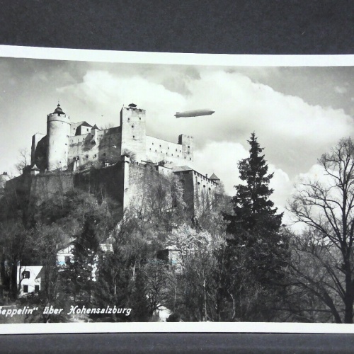 Graf Zeppelin über Festung Hohensalzburg JW 165418