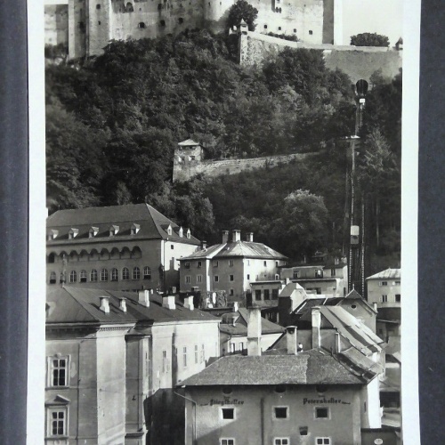 Salzburg Getreidegasse Festung Hohensalzburg JW 165423
