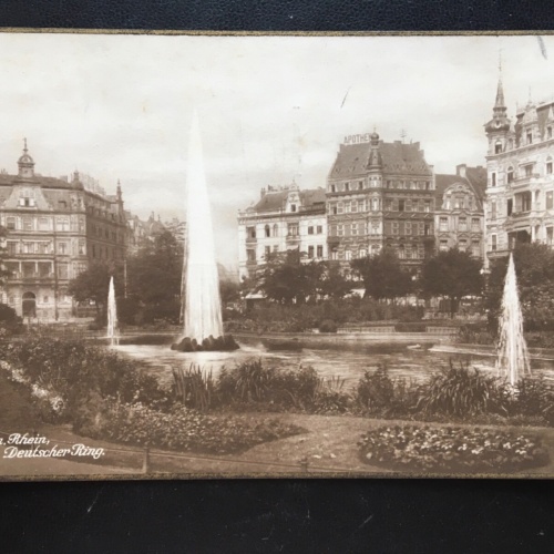 Köln am Rhein - Deutscher Ring - Springbrunnen Park 170029 TH