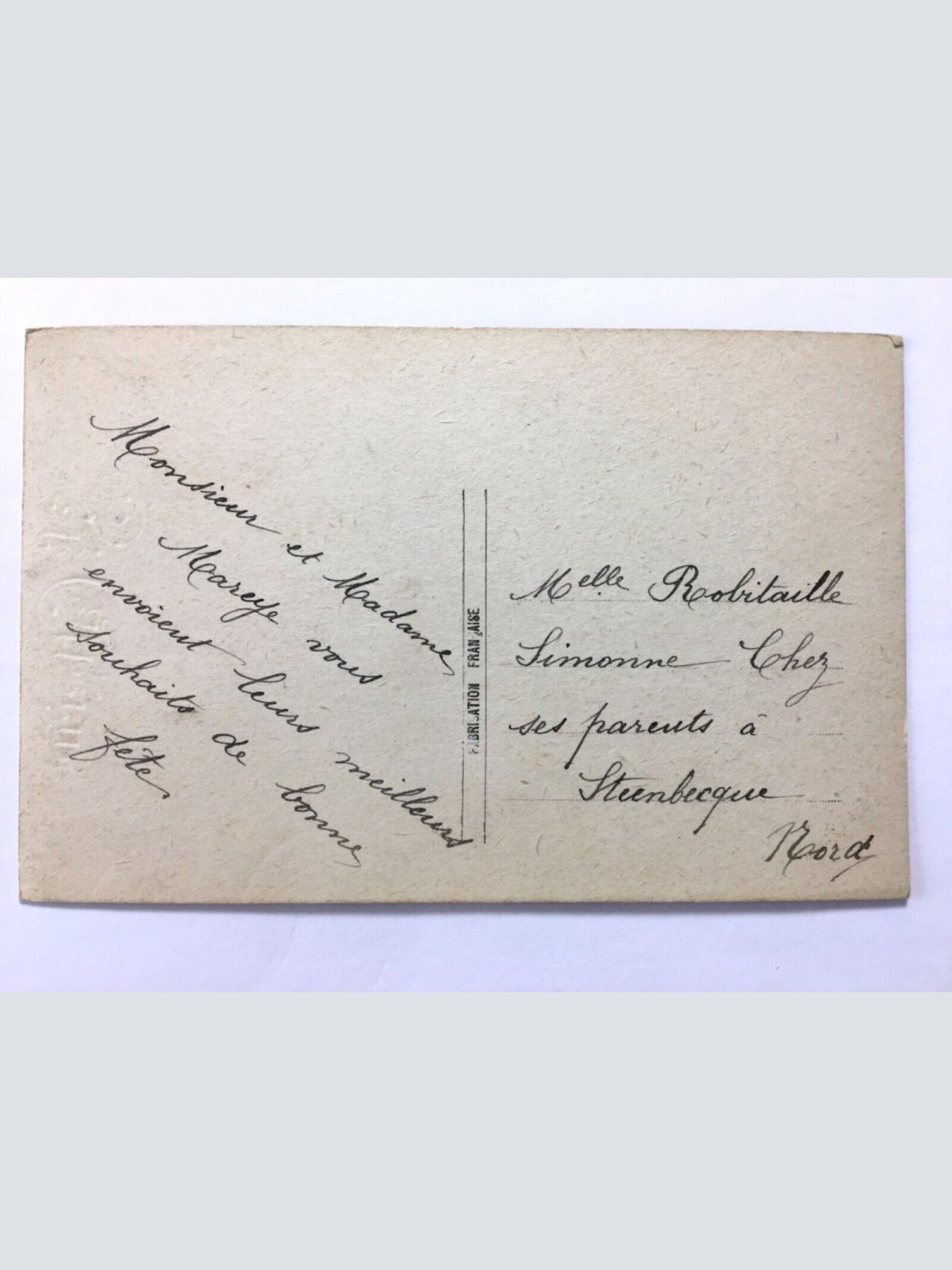 Ste Catherine - Porte Bonheur/Glücksbringer - Hufeisen - Künstlerkarte 40221 TH