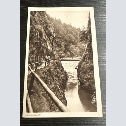 Ansichtskarte Gaming Thormäuer Klamm Wanderer Niederösterreich 6345894 J