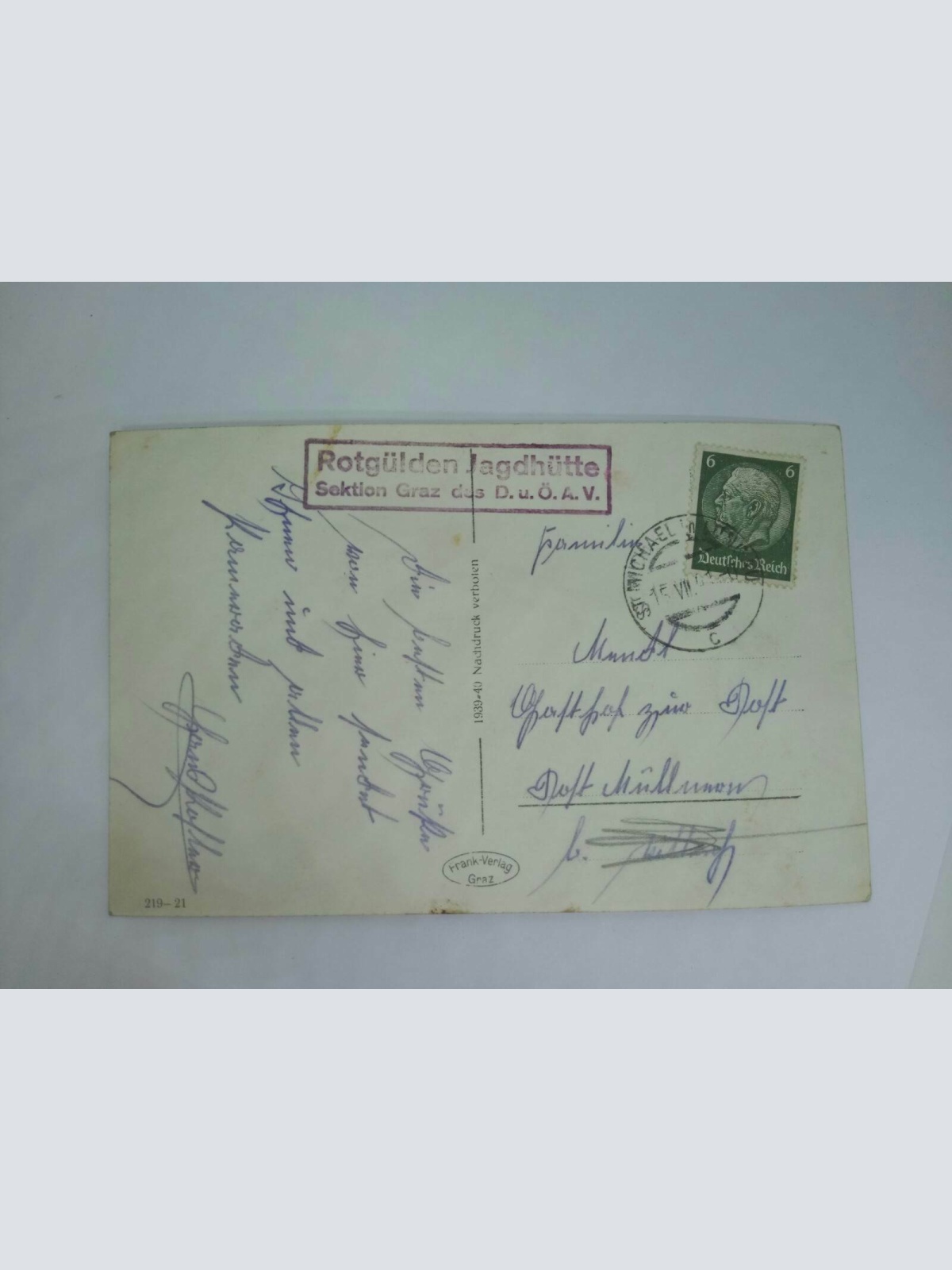 Unterer Rotgüldensee (1987m) mit Hafner (3061m) Lungau 80035