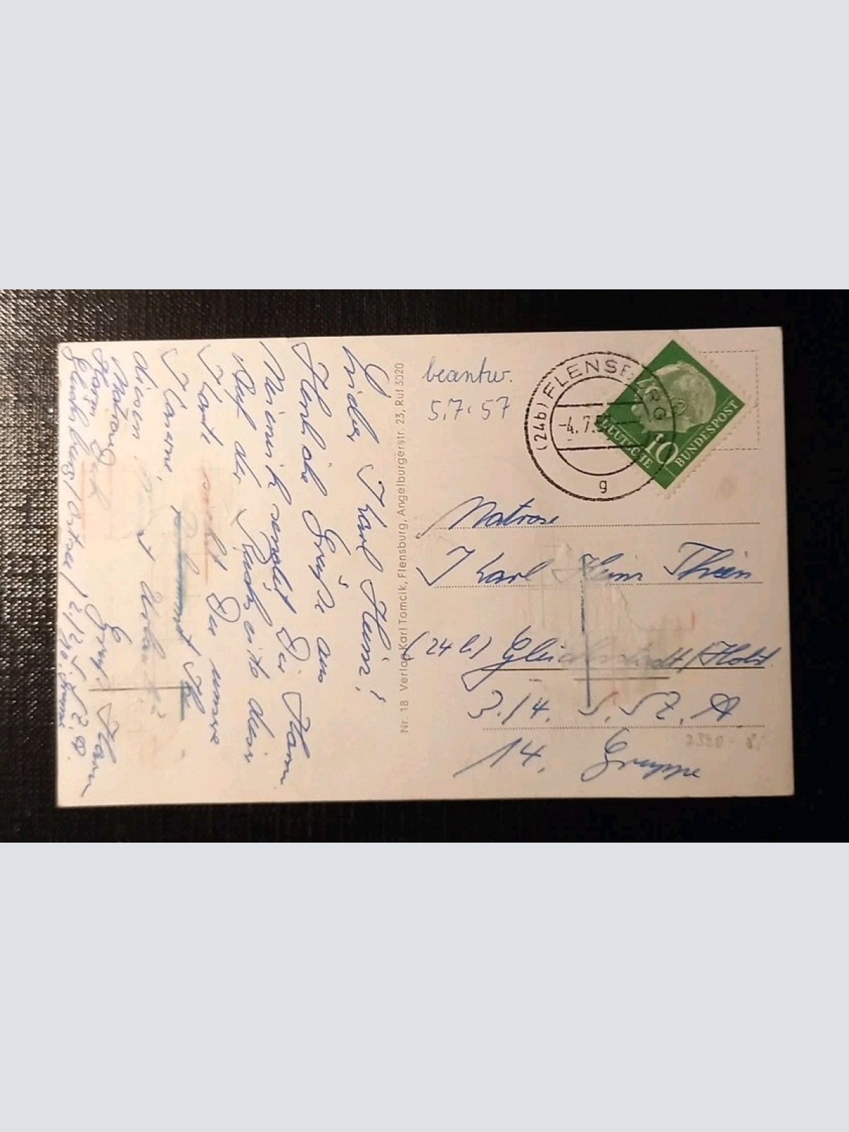 Flensburg Schleswig-Holstein Meerwik 180295 H Gr