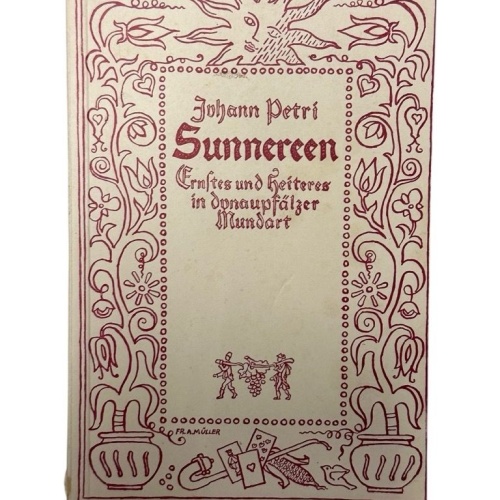 Sunnereen : Besinnliches u. Heiteres in donaupfälzischer Mundart Johann Petri Pe