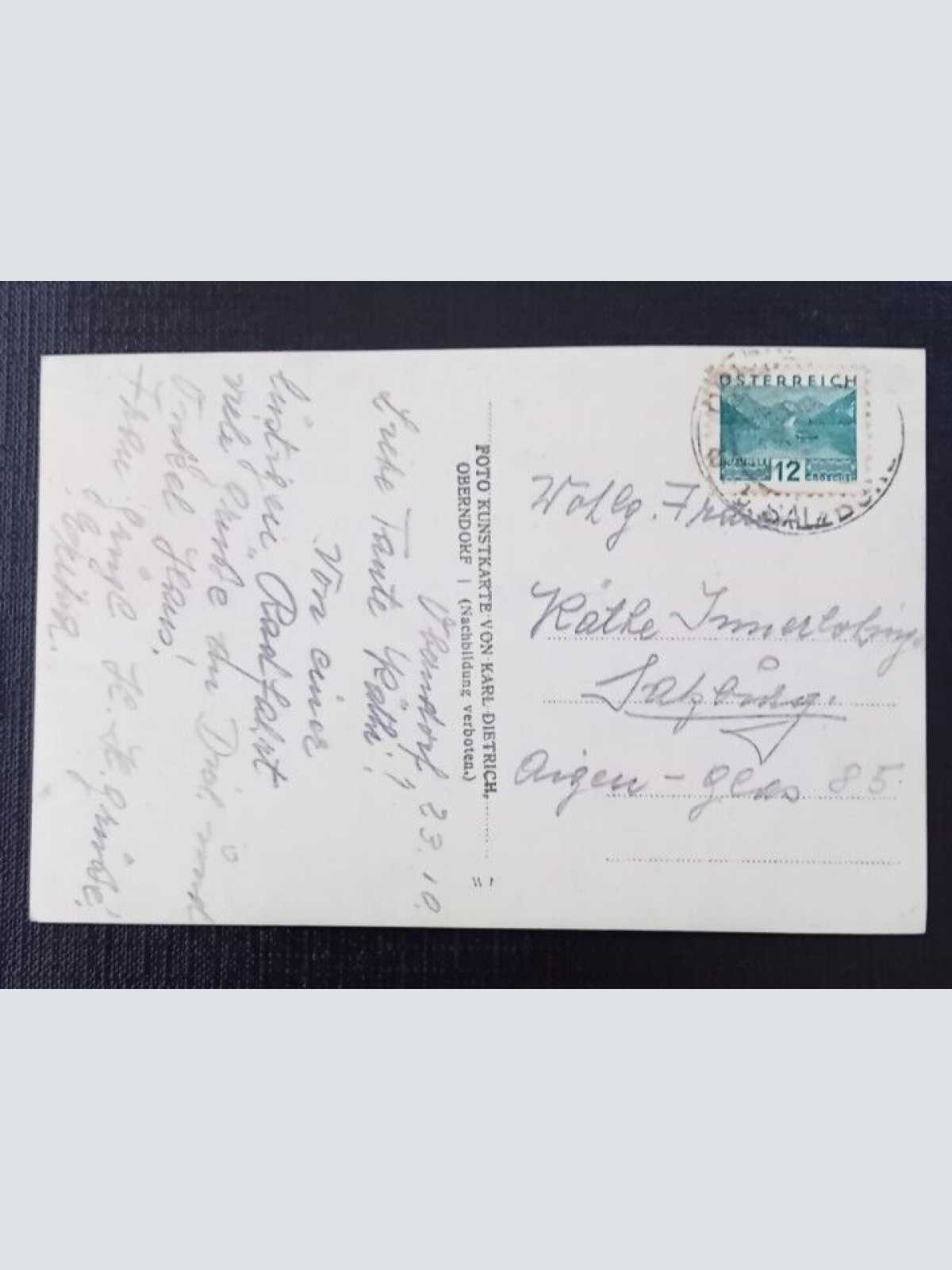 Salzburg Oberndorf bei Salzburg 600793A gr