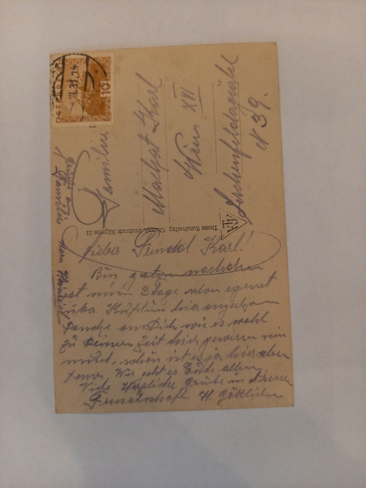 Innsbruck Maria Theresienstrasse mit Nordkette 727