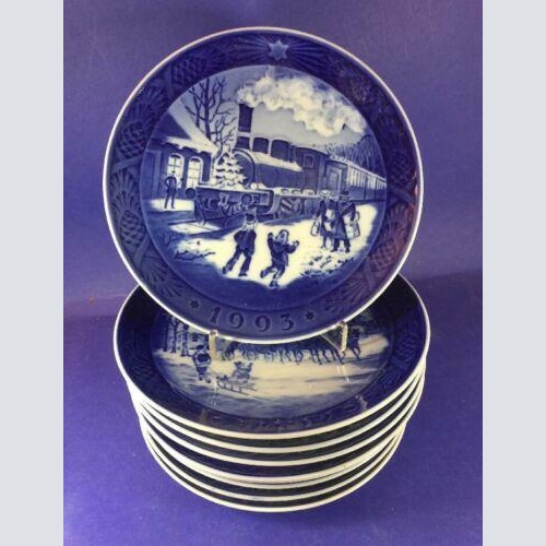 9 X Bing & Grondahl Royal Copenhagen  1985-1993 15462