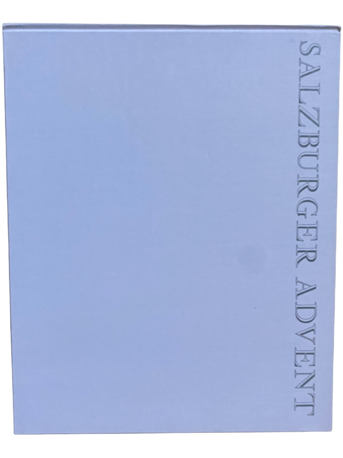 159 AA Carl Pospesch SALZBURGER ADVENT EINLEITENDE BETRACHTUNG VON GEORG RENDL