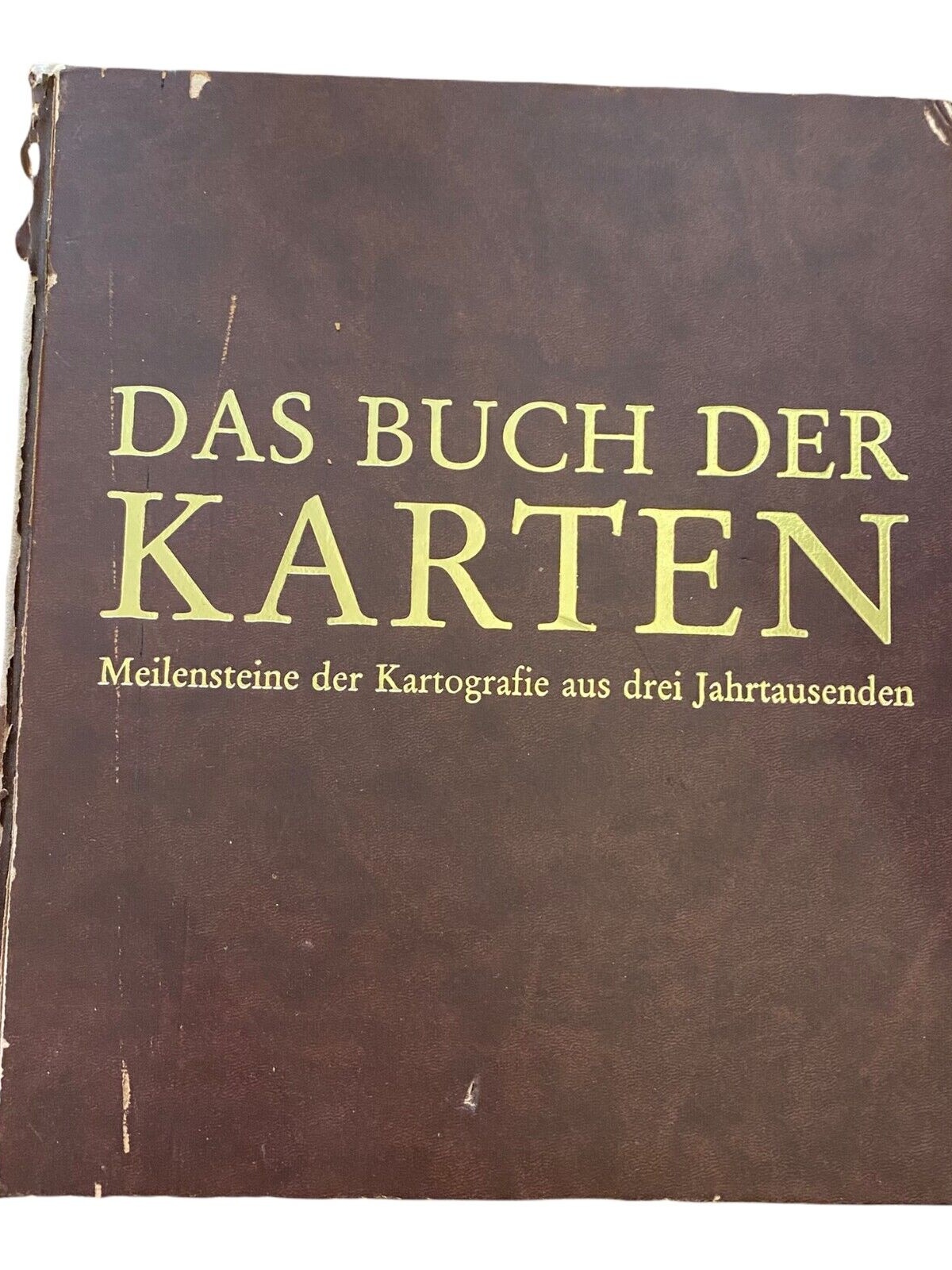 618 Peter Barber DAS BUCH DER KARTEN + Abb GUTER ZUSTAND