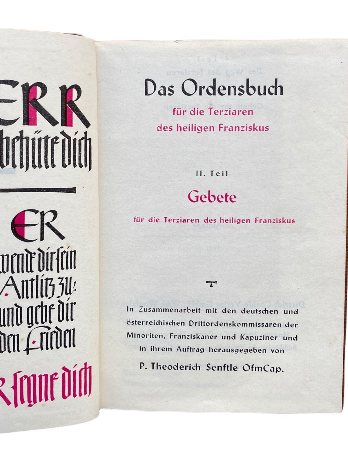 Dietrich Coelde Verlag DAS ORDENSBUCH FÜR DIE TERZIAREN DES HEILIGEN FRANZISKUS