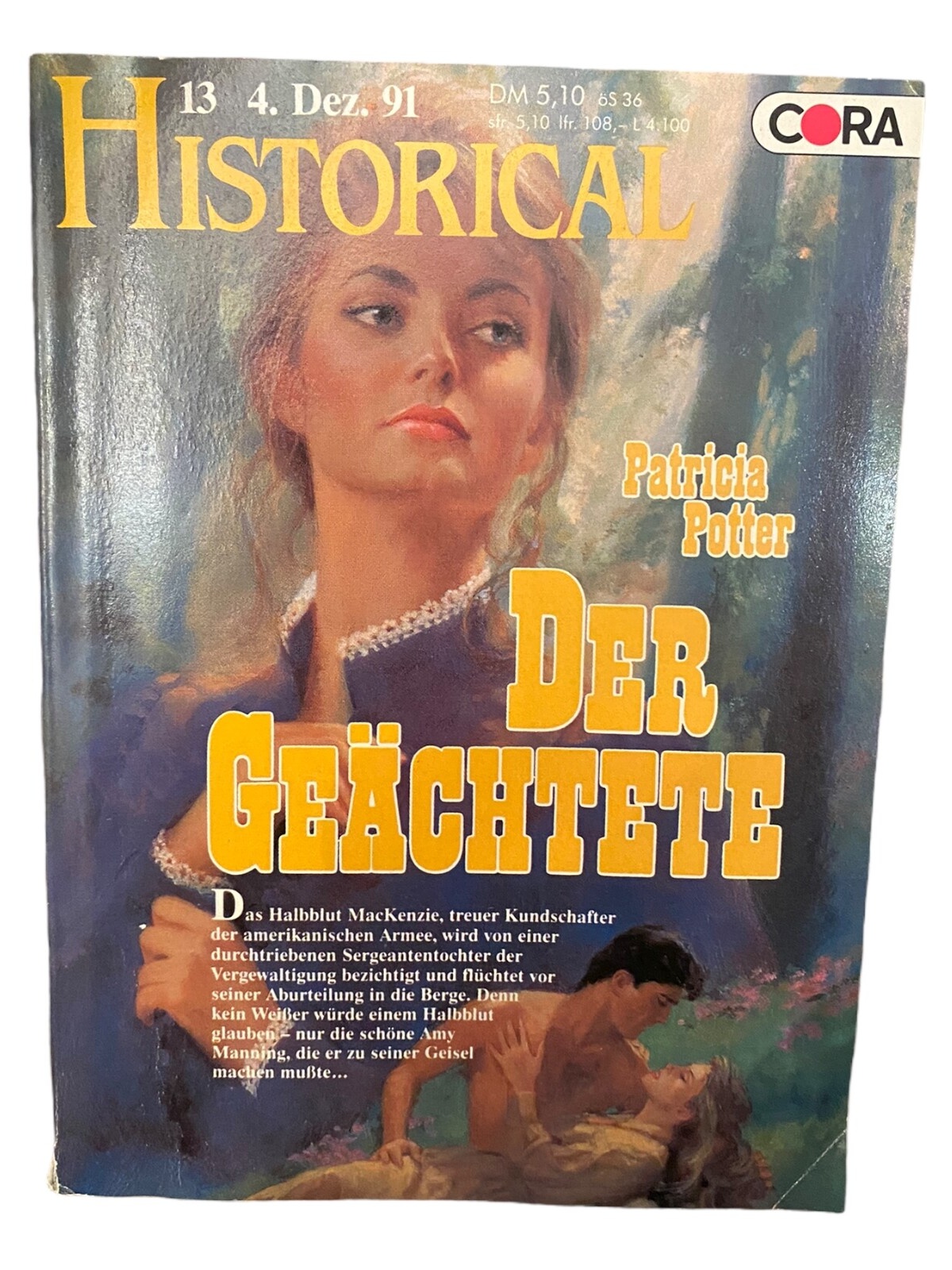 812 Patricia Potter HISTORICAL- DER GEÄCHTETE HISTORISCHER ROMAN