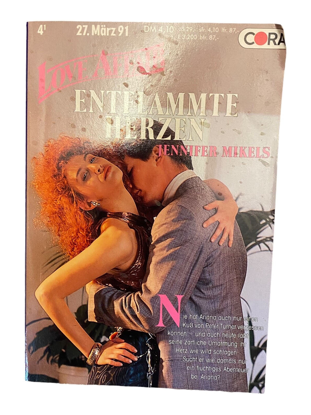 825 Jennifer Mikels LOVE AFFAIR - ENTFLAMMTE HERZEN ROMAN