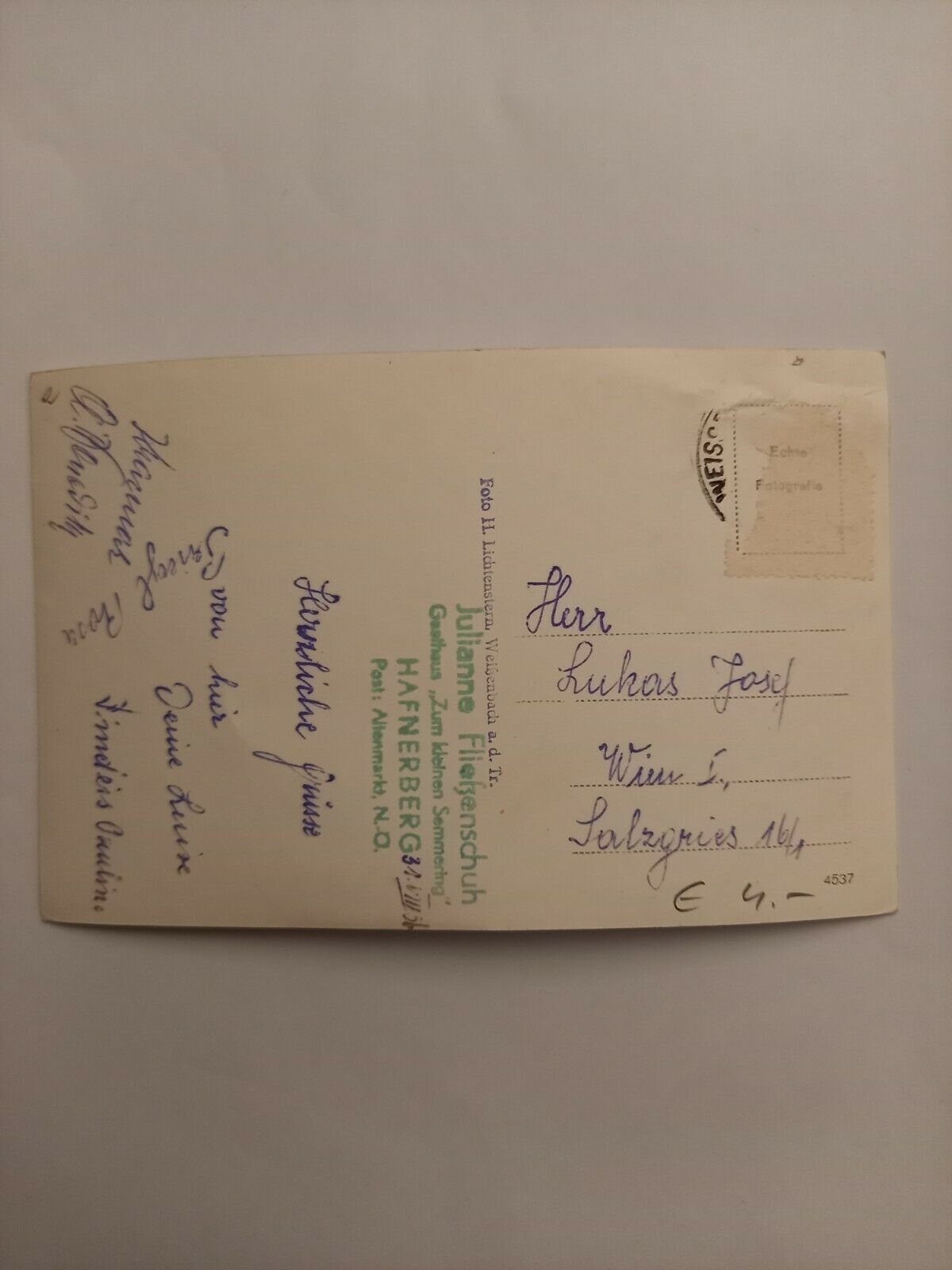 Niederösterreich, Hafnerberg 12063 ShNö