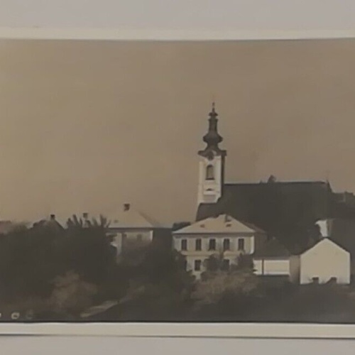 Oberösterreich Innviertel Dorf Pram Kirche Himmel Antenne 600695A B