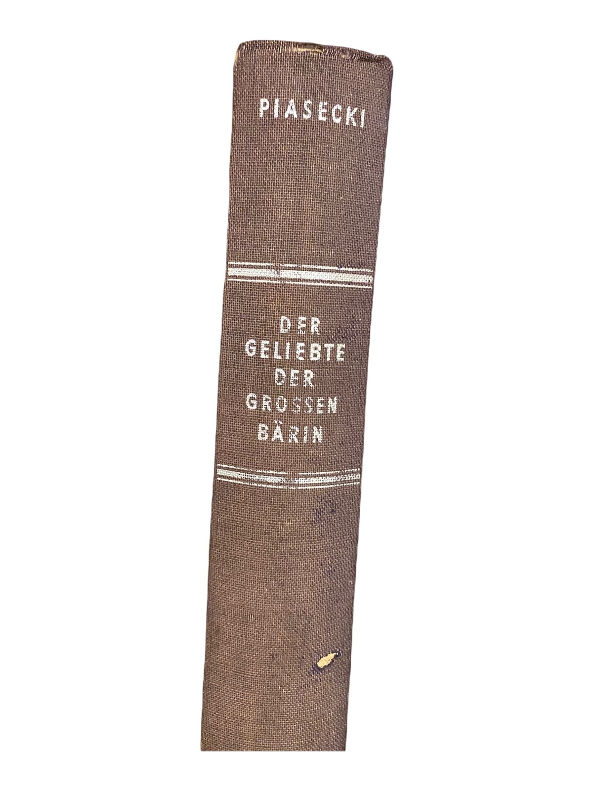 1305 Sergiusz Piasecki DER GELIEBTE DER GROSSEN BÄRIN Roman HC