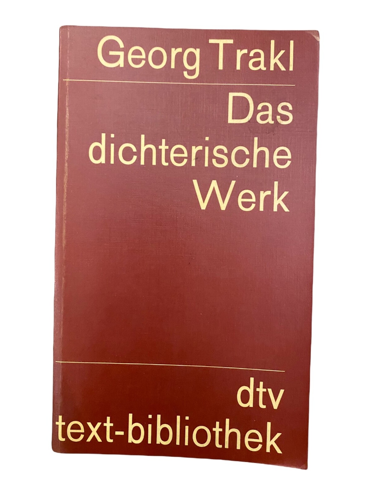 1371 Walther Killy und Hans Sklenar DAS DICHTERISCHE WERK