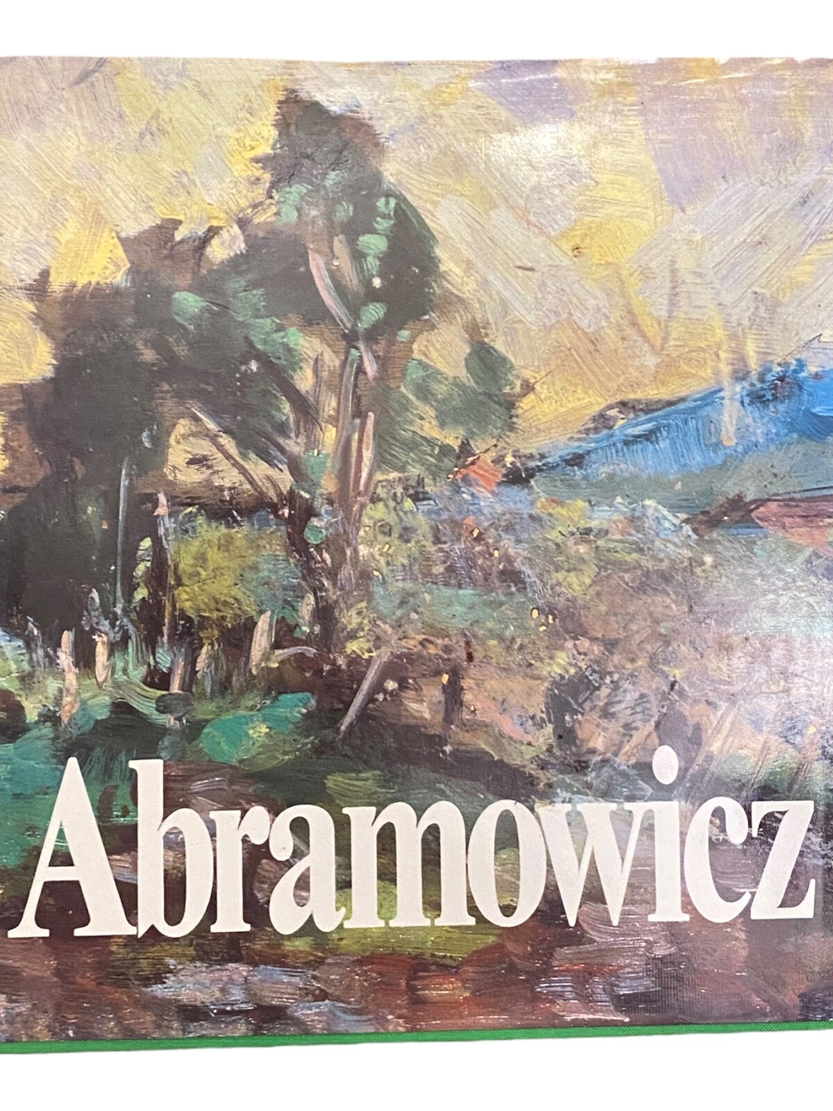 1440 Karl Heinz Ritschel ABRAMOWICZ 1889-1978 HC MALEREI