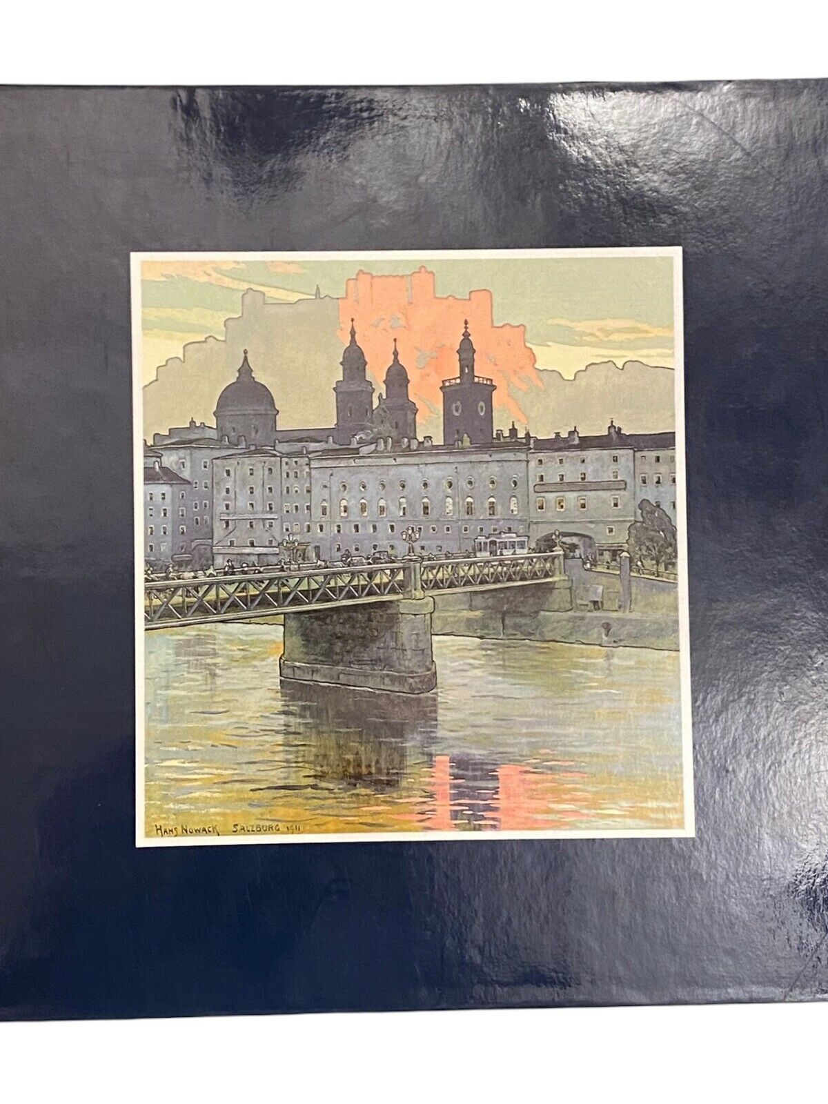 1437 Hans Nowack HANS NOWACK 1866 - 1918 ; ein Salzburger Aquarellist