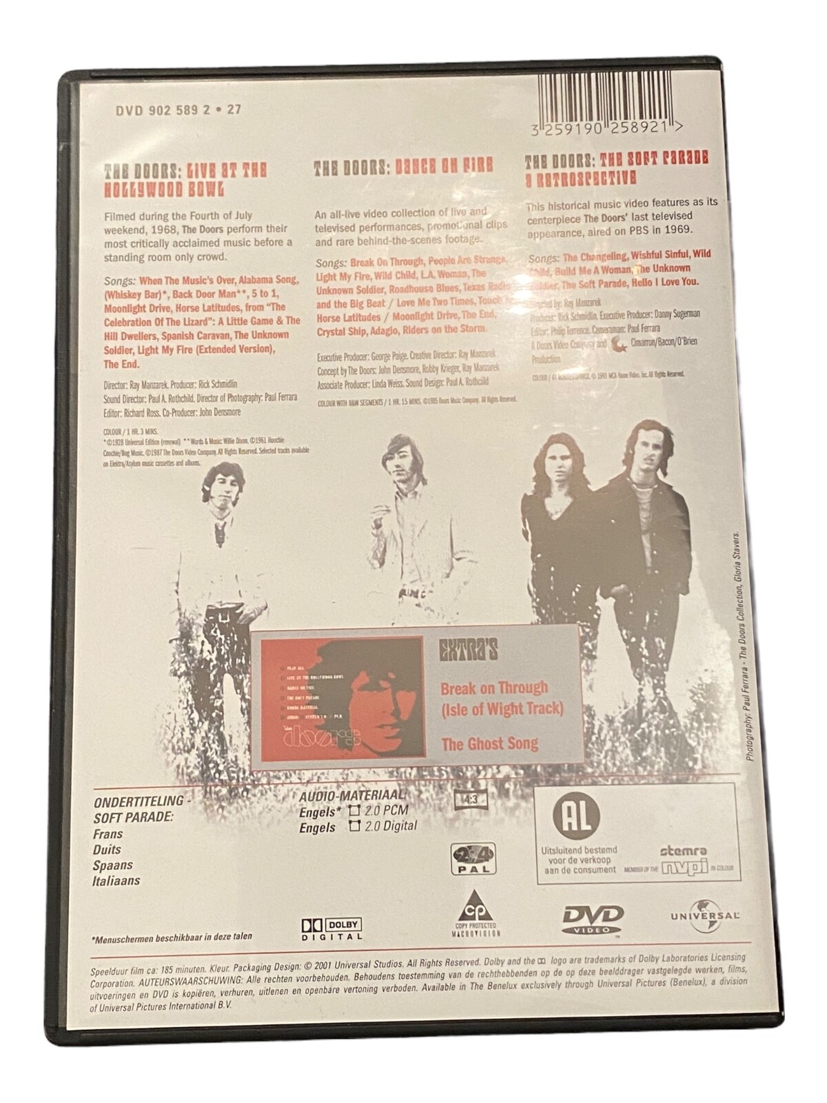 1525 Universal Music Group THE DOORS - 30 YEARS COMMEMORATIVE EDITION HC