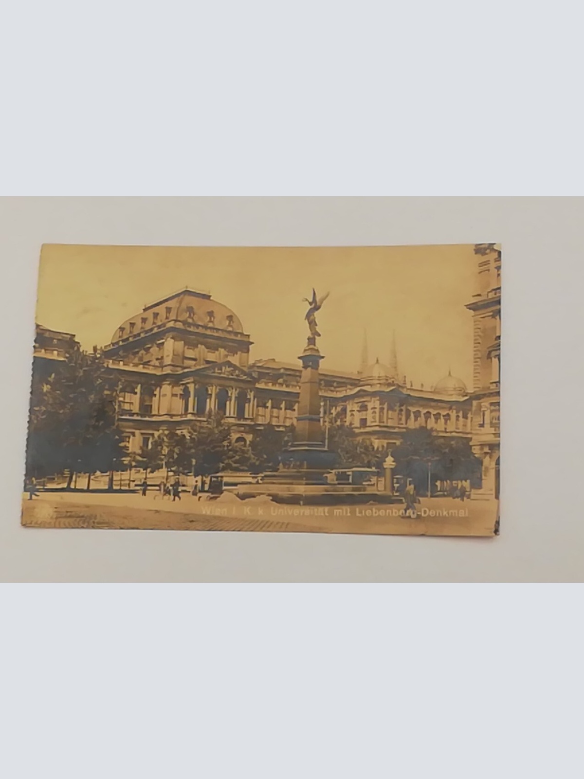 Wien I Universität kaiserlich königlich Liebenberg Denkmal 600702A tl