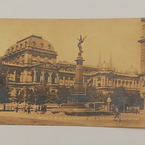 Wien I Universität kaiserlich königlich Liebenberg Denkmal 600702A tl