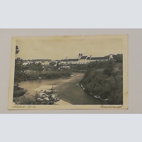 Oberösterreich Lambach Hausruck Traun Fluss Benediktiner Stift Abtei 600698A tl