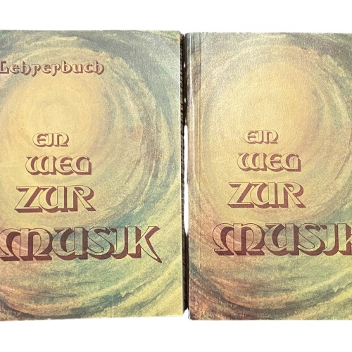 2638 Rinderer EIN WEG ZUR MUSIK LEHR-UND ARBEITSBUCH +LEHRERBUCH - 2 BÜCHER