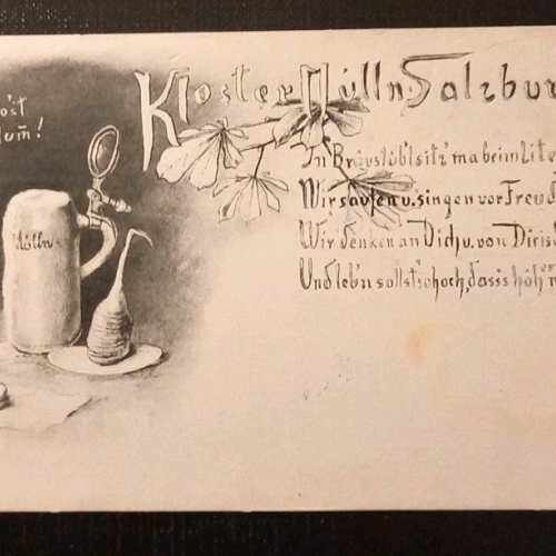 Augustiner Bräustübl Salzburg Bier und Radi Mülln Gr 8329 A