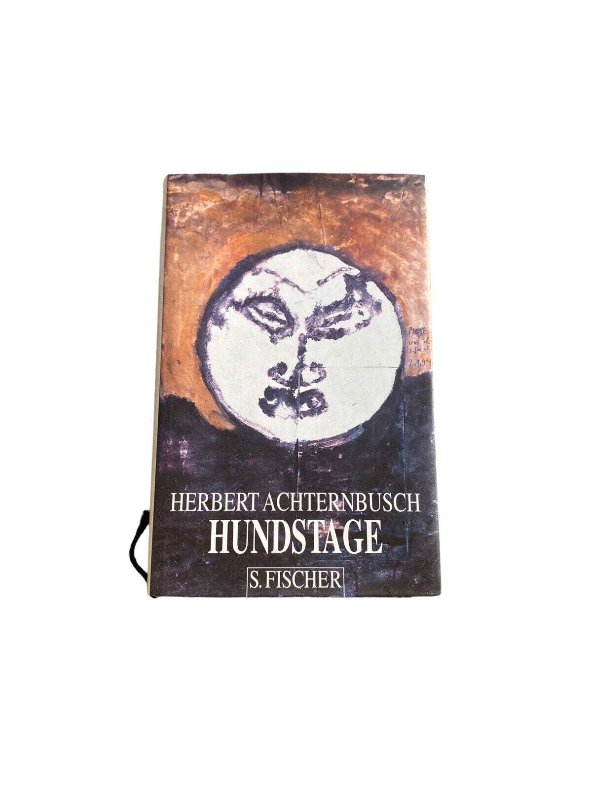Herbert Achternbusch HUNDSTAGE S. Fischer Verlag HC +Abb