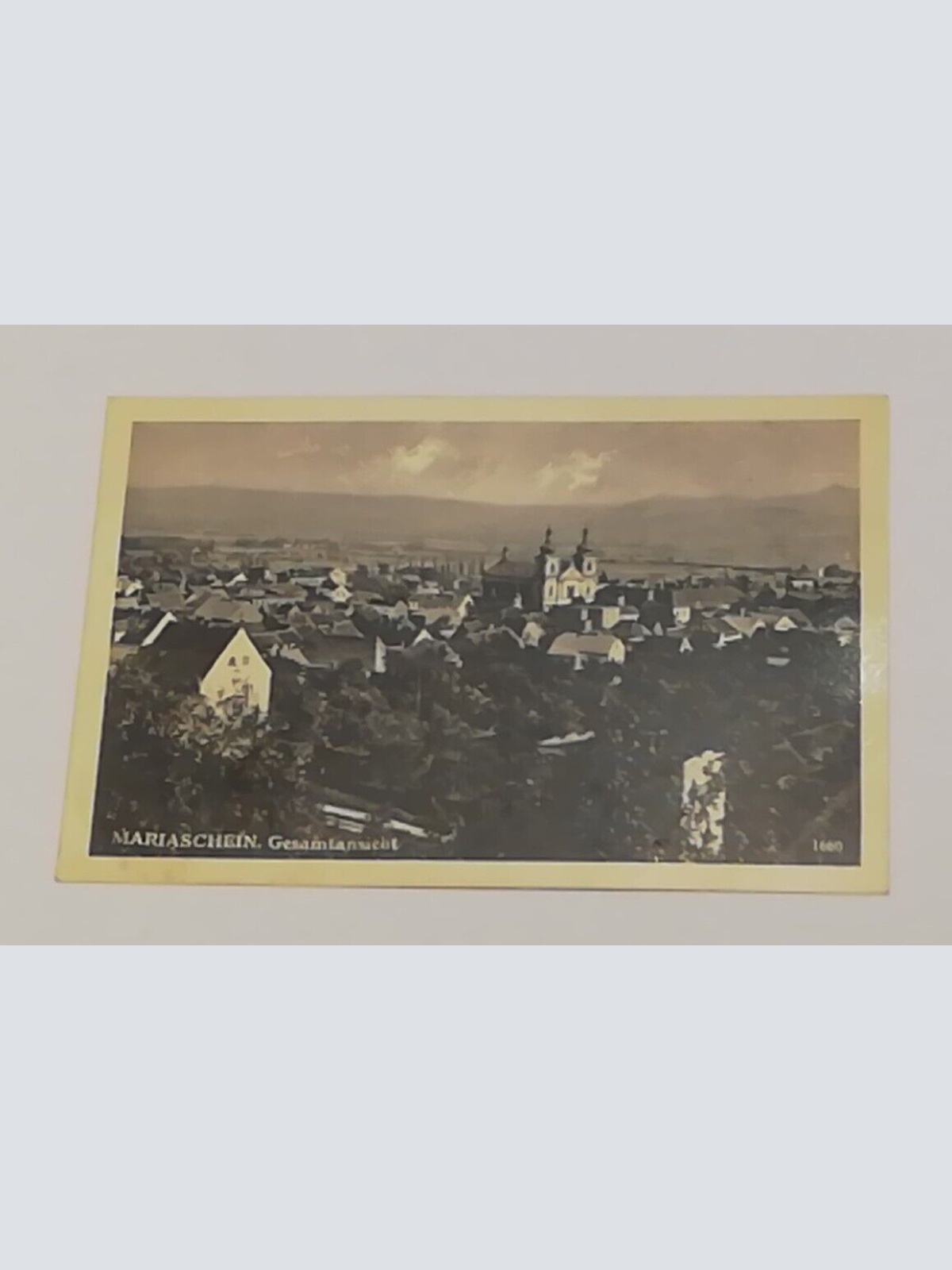 Tschechien Sudetenland Mariaschein Bohosudov Kirche Graupen Krupka 600714A tl