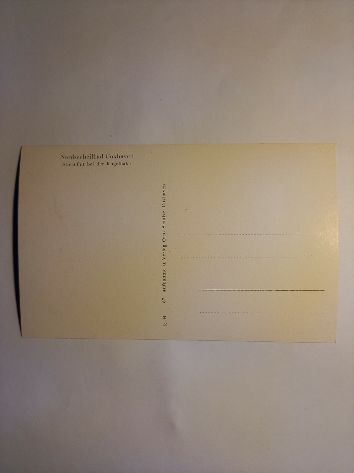 Nordseebad Cuxhaven 40005 GR