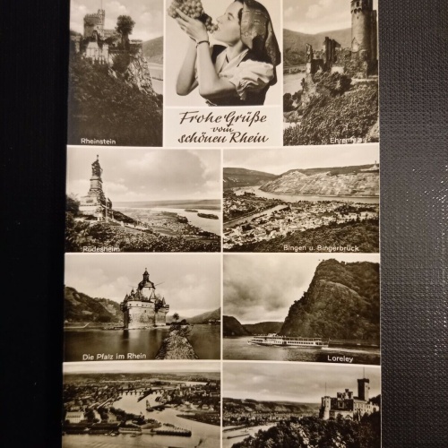 Grußkarte vom Rhein 110099 gr