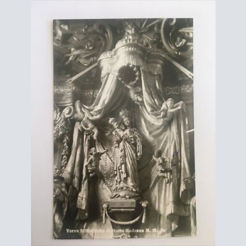 Vorau Stiftskirche Gotische Madonna M. 15. Jh. 30057 RU ShST