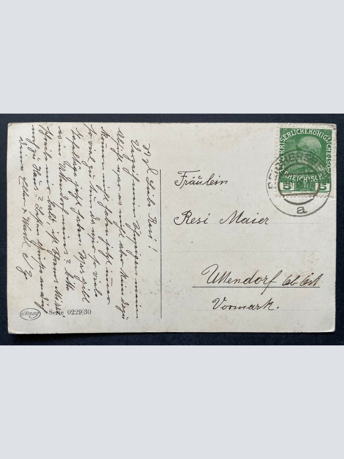 Getreide Feld Mann Frau Bauern Kleid Tracht Landschaft Wald Malerei 410781 TH