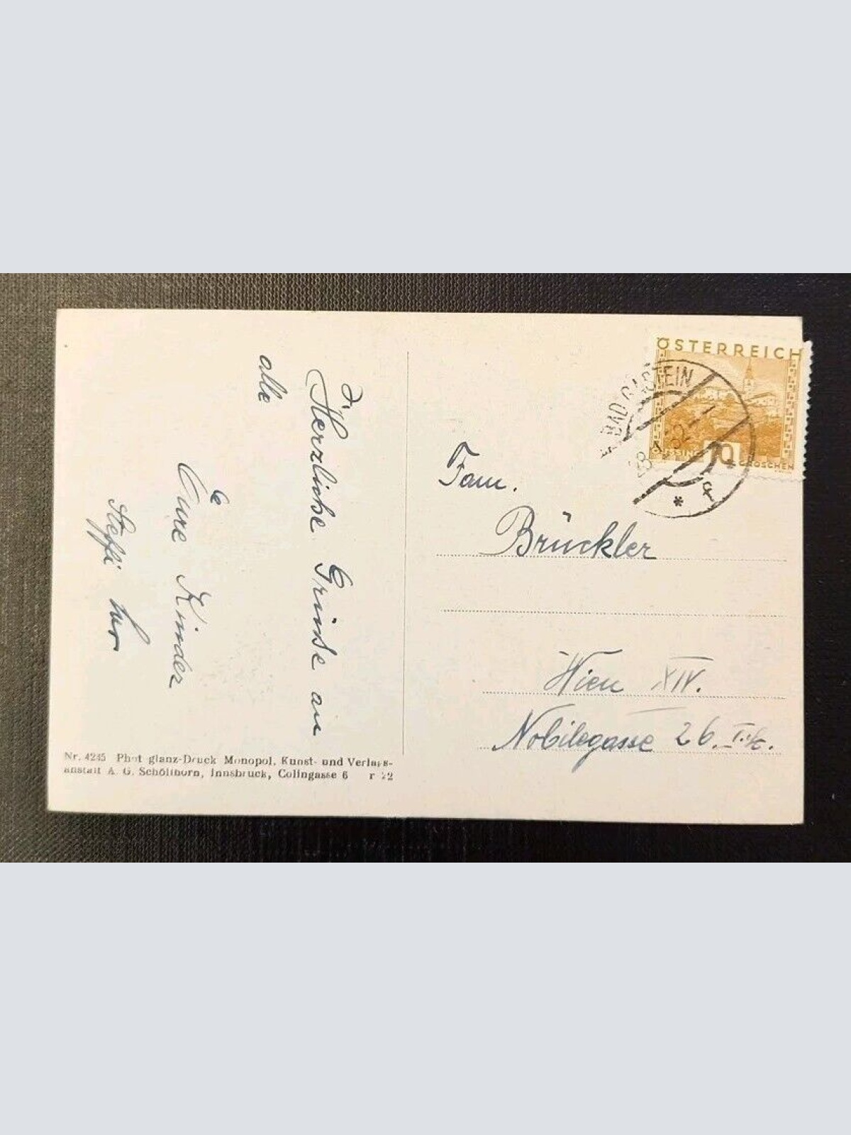 Bad Gastein Salzburg 110246 gr I