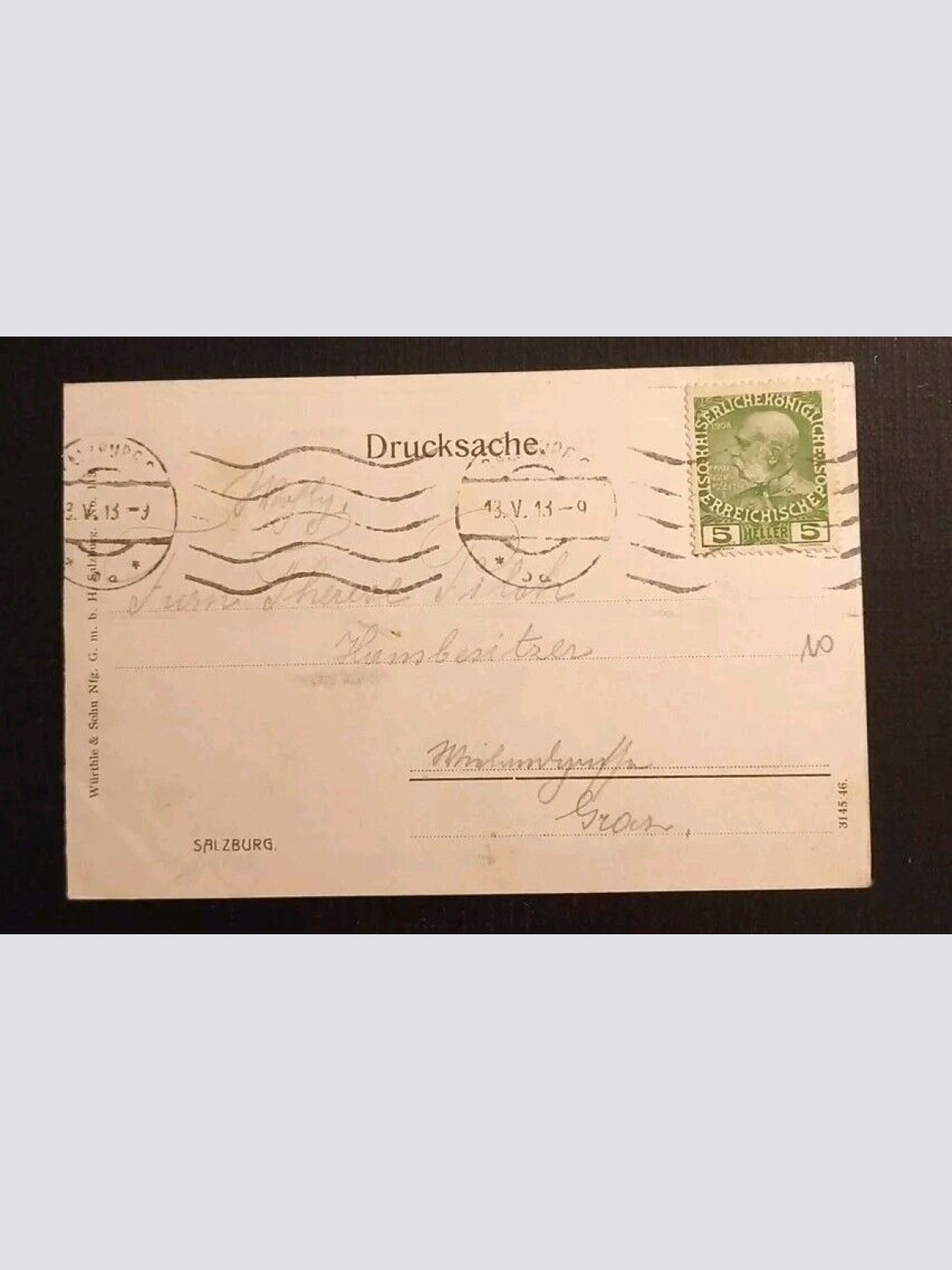 Salzburg Untersberg Salzach 662 gr I