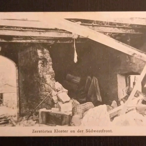 Zerstörten Kloster An Der Südwestfront 270088 gr I